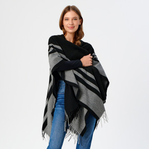 Sinsay - Ponczo - Czarny - damski - 1473X-99X