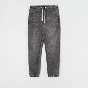 Sinsay - Jeansy jogger - Szary - męski - 1573O-90J