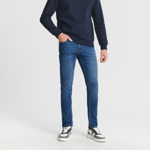 Sinsay - Τζιν παντελόνι slim - Σκουρο μπλε - Ανδρικά - 1585O-59J
