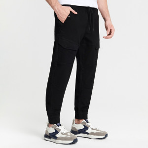 Sinsay - Jeansy joggery - Czarny - męski - 1604O-99X