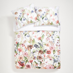 Sinsay - Komplet pościeli bawełnianej - Biały - uniseks - 1608J-00X