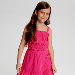 Sinsay - Top - Różowy - dziewczynka - 1626M-43X