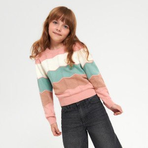Sinsay - Sweter - Wielobarwny - dziewczynka - 1656M-MLC