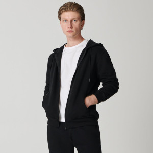 Sinsay - Bluza z kapturem - Czarny - męski - 1686O-99X