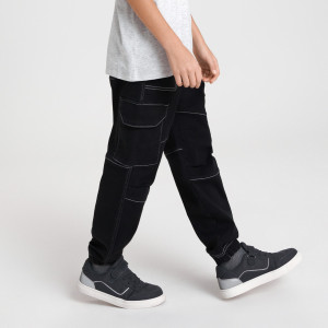 Sinsay - Jeans jogger - Nero - Bambino - 1711Z-99J