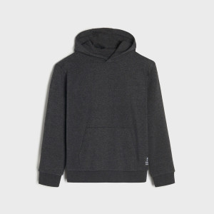 Sinsay - Bluza z kapturem - Szary - chłopiec - 1730Z-90M