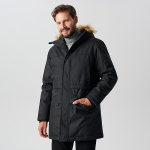 Sinsay - Kurtka parka - Czarny - męski - 1821O-99X