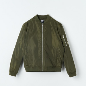 Sinsay - Kurtka bomberka - Khaki - męski - 1832O-87X