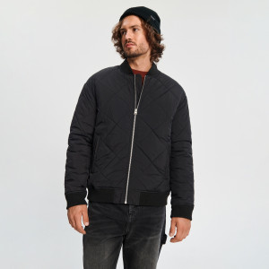 Sinsay - Kurtka bomberka - Czarny - męski - 1853O-99X