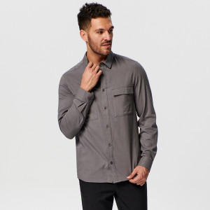 Sinsay - Hemd im Regular-Fit - Hellgrau - herren - 1898O-09X