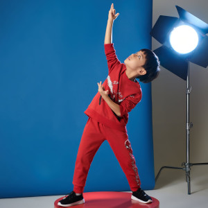 Sinsay - Komplet dresowy Spiderman - Fioletowy - chłopiec - 1906F-34X