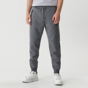 Sinsay - Spodnie dresowe jogger - Szary - męski - 1960O-9MM