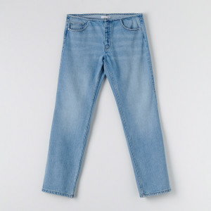 Sinsay - Jeansy straight low waist - Niebieski - damski - 2081F-50J
