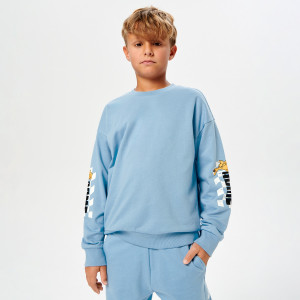 Sinsay - Bluza Looney Tunes - Niebieski - chłopiec - 2113M-50X