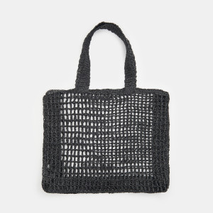 Sinsay - Torebka shopper - Czarny - damski - 2153G-99X