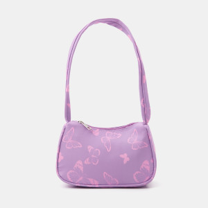 Sinsay - Torebka bagietka - Fioletowy - damski - 2166G-04X