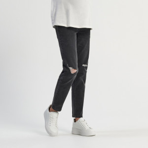 Sinsay - KISMAMA high waist slim farmer - Szürke - Női - 2299F-90J