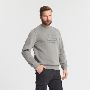 Sinsay - Bluza - Jasny szary - męski - 2316O-09X