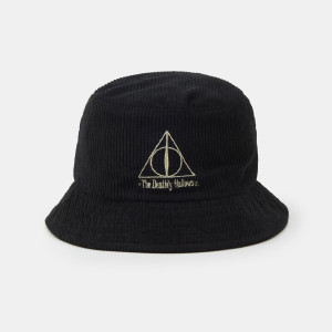 Sinsay - Bucket hat Harry Potter - Czarny - damski - 2447B-99X