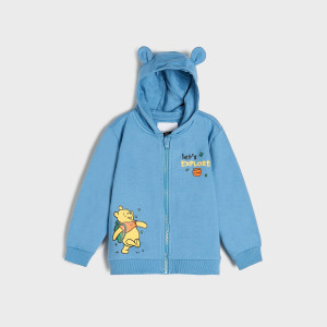 Sinsay - Kapuzenjacke Winnie the Pooh - Blau - Jungs - 2453O-54X