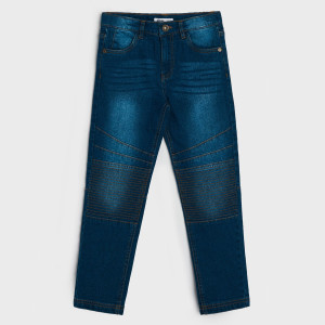 Sinsay - Jeansy slim - Niebieski - chłopiec - 2523O-50J