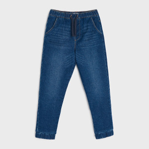 Sinsay - Jeansy z ociepleniem - Granatowy - chłopiec - 2525O-59J