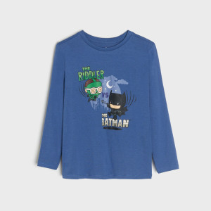Sinsay - Koszulka Batman - Granatowy - chłopiec - 258AE-59X