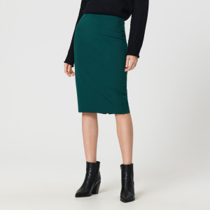 Sinsay - Spódnica midi - Turkusowy - damski - 2662S-65X