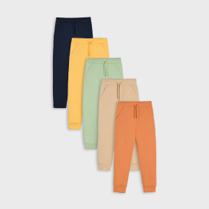 Sinsay - Spodnie dresowe jogger 5 pack - Granatowy - chłopiec - 2712X-59X