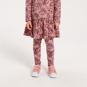 Sinsay - Legginsy Disney 100 - Różowy - dziewczynka - 2754X-30X