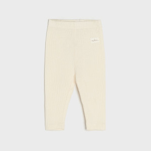 Sinsay - Legginsy - Kremowy - uniseks - 2756X-01X