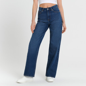 Sinsay - Jeans high waist wide leg - Blu scuro - Da donna - 284AN-59J