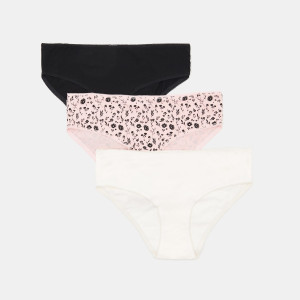 Sinsay - Slips, 3er-Pack - Bunt - damen - 285AC-MLC