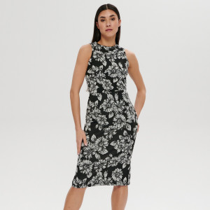 Sinsay - Spódnica midi - Wielobarwny - damski - 2926X-MLC