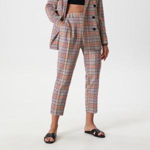 Sinsay - Spodnie z kantem - Wielobarwny - damski - 2991B-MLC