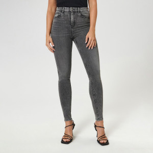 Sinsay - High waist skinny farmer - Szürke - Női - 3154B-90J