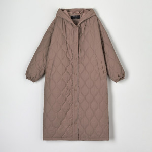 Sinsay - Płaszcz oversize - Beżowy - damski - 3162F-12X