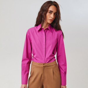 Sinsay - Camicia corta - Viola - Da donna - 3249F-44X
