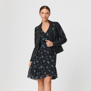 Sinsay - Sukienka mini w kwiaty - Wielobarwny - damski - 3254X-MLC