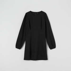 Sinsay - Sukienka mini - Czarny - damski - 3265X-99X