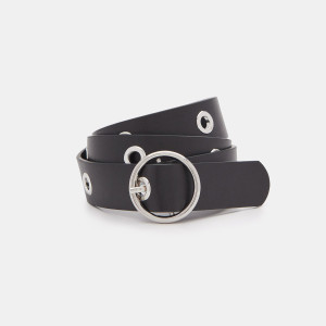 Sinsay - Pasek - Czarny - damski - 3294O-99X