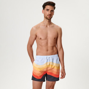 Sinsay - Szorty kąpielowe - Wielobarwny - męski - 3335U-MLC