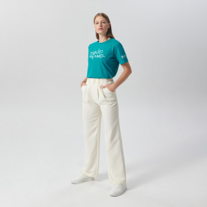 Sinsay - Koszulka Squid Game - Zielony - damski - 3561B-77X