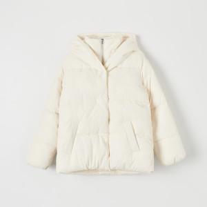 Sinsay - Kurtka pikowana - Kremowy - damski - 3570X-01X