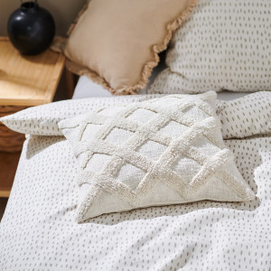 Sinsay - Obliečka na vankúš - Krémová - Unisex - 3594Q-01X