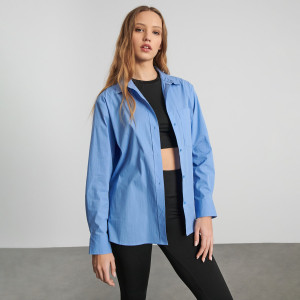 Sinsay - Camicia - Blu - Da donna - 3619Z-50X