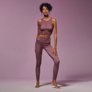 Sinsay - Legginsy ze wzorem GYM HARD - Wielobarwny - damski - 3629F-MLC