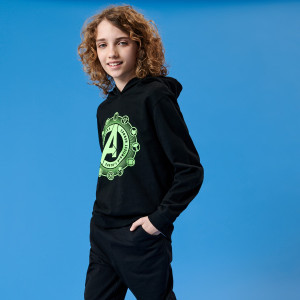 Sinsay - Bluza Avengers - Czarny - chłopiec - 3648J-99X