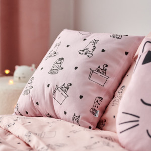 Sinsay - Vankúš - Ružová - Unisex - 3661Q-03X