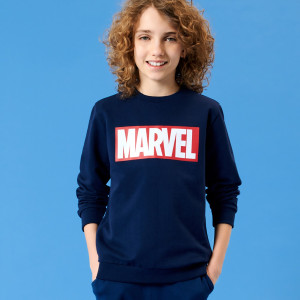 Sinsay - Sweatshirt Marvel - Marineblau - Jungs - 3679J-59X